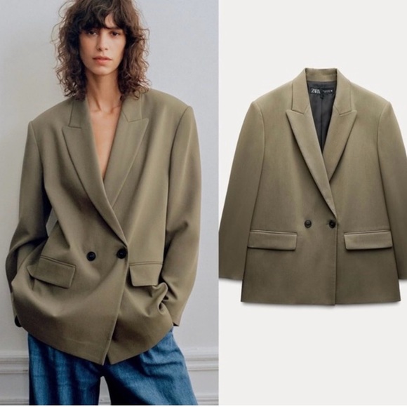 Zara Jackets & Blazers - Zara Women's Brown Blazer Size XS